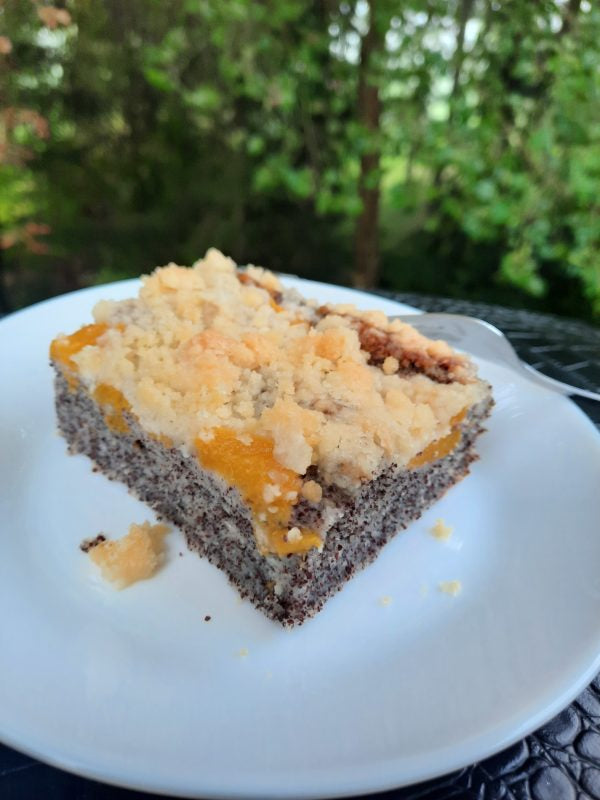 sommerliche Mohn-Quark-Schnitte – Einfach Lecker