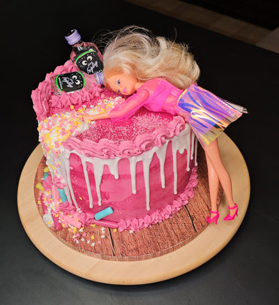 Barbie-hat-nen-Schwips-Torte