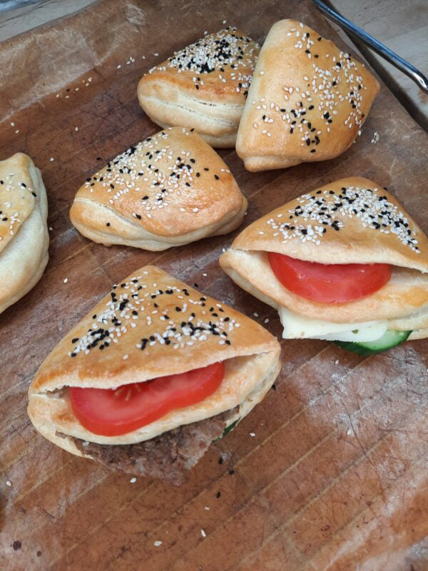 Herzhafte Sandwich-Ecken