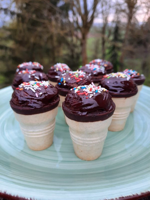 Eiswaffel Muffins