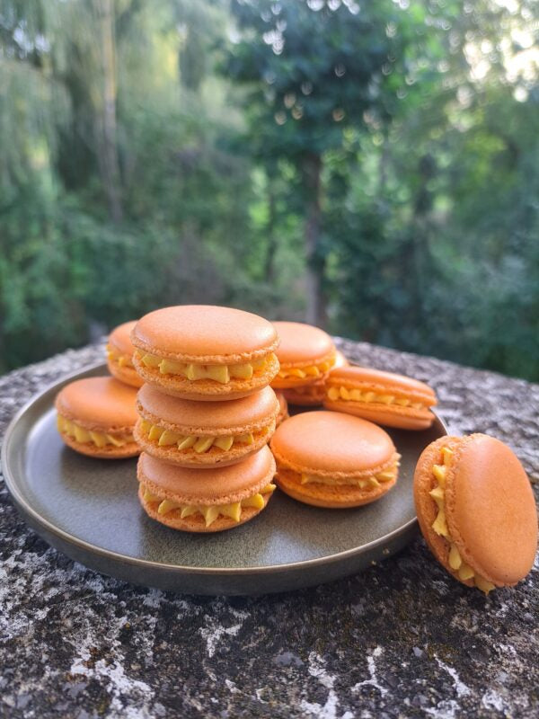 Pumpkin Spice Macarons