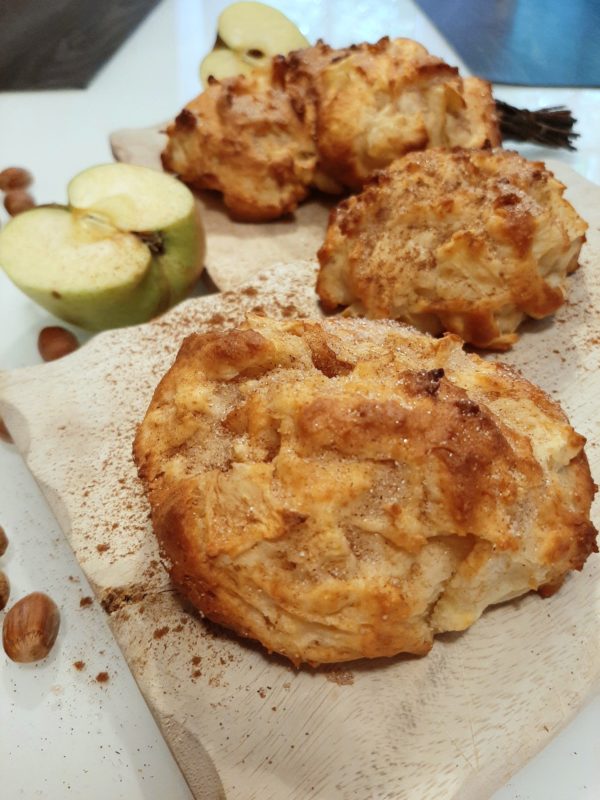 Saftige Apfelballen