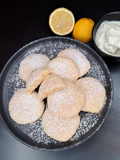 Erfrischende Zitronen-Käsekuchen-Cookies