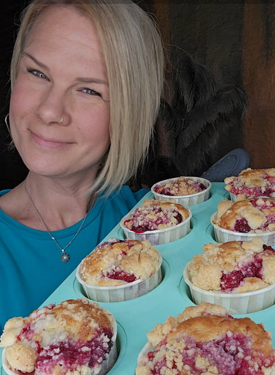 Himbeer-Streusel-Muffins