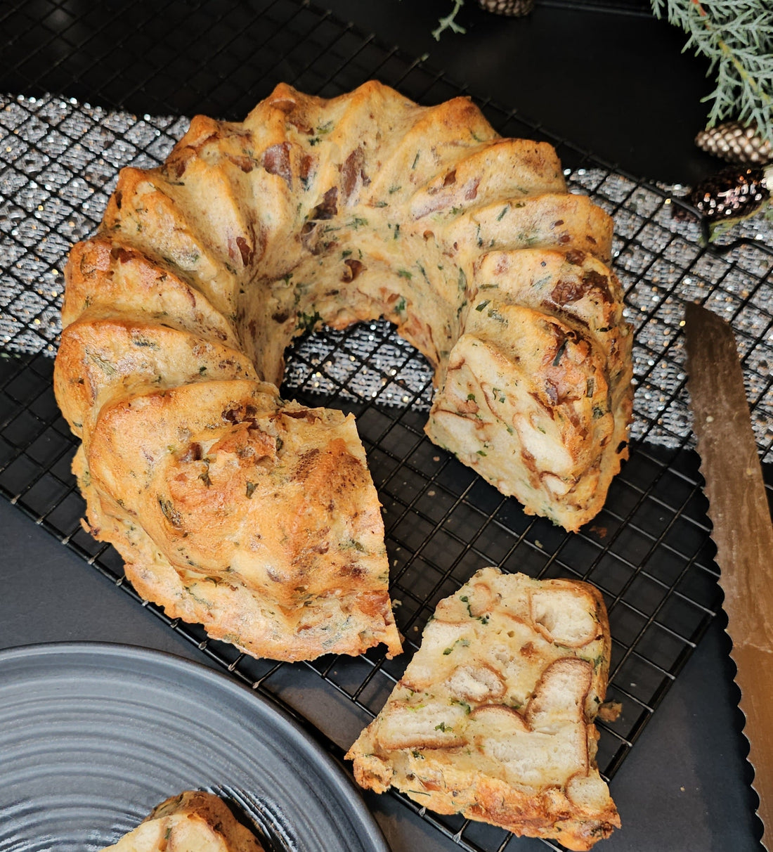 Brezelknödel aus der Gugelhupfform