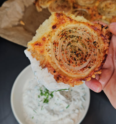 Viraler Zwiebel-Käse-Snack