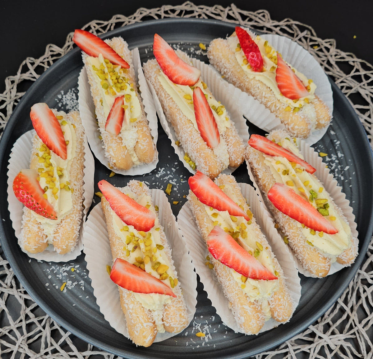 No-Bake Pistazientörtchen