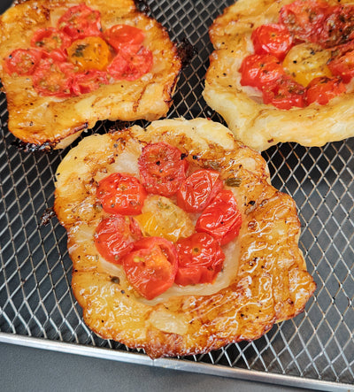 Upside Down Tomatensnack