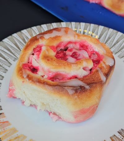 Johannisbeer-Frischkäse-Schnecken