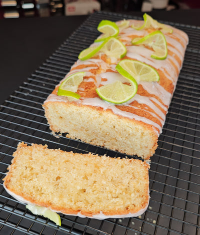 sommerlicher Limettenkuchen