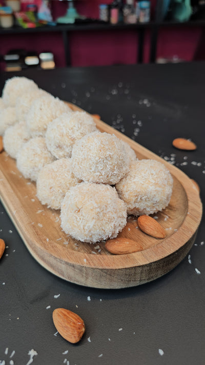 Saftige Kokosbällchen