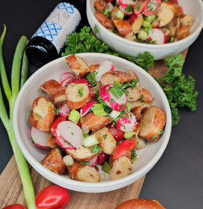 außergewöhnlicher Brezelsalat