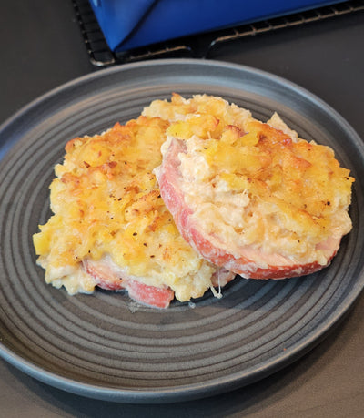 Kassler mit Rösti-Ecken