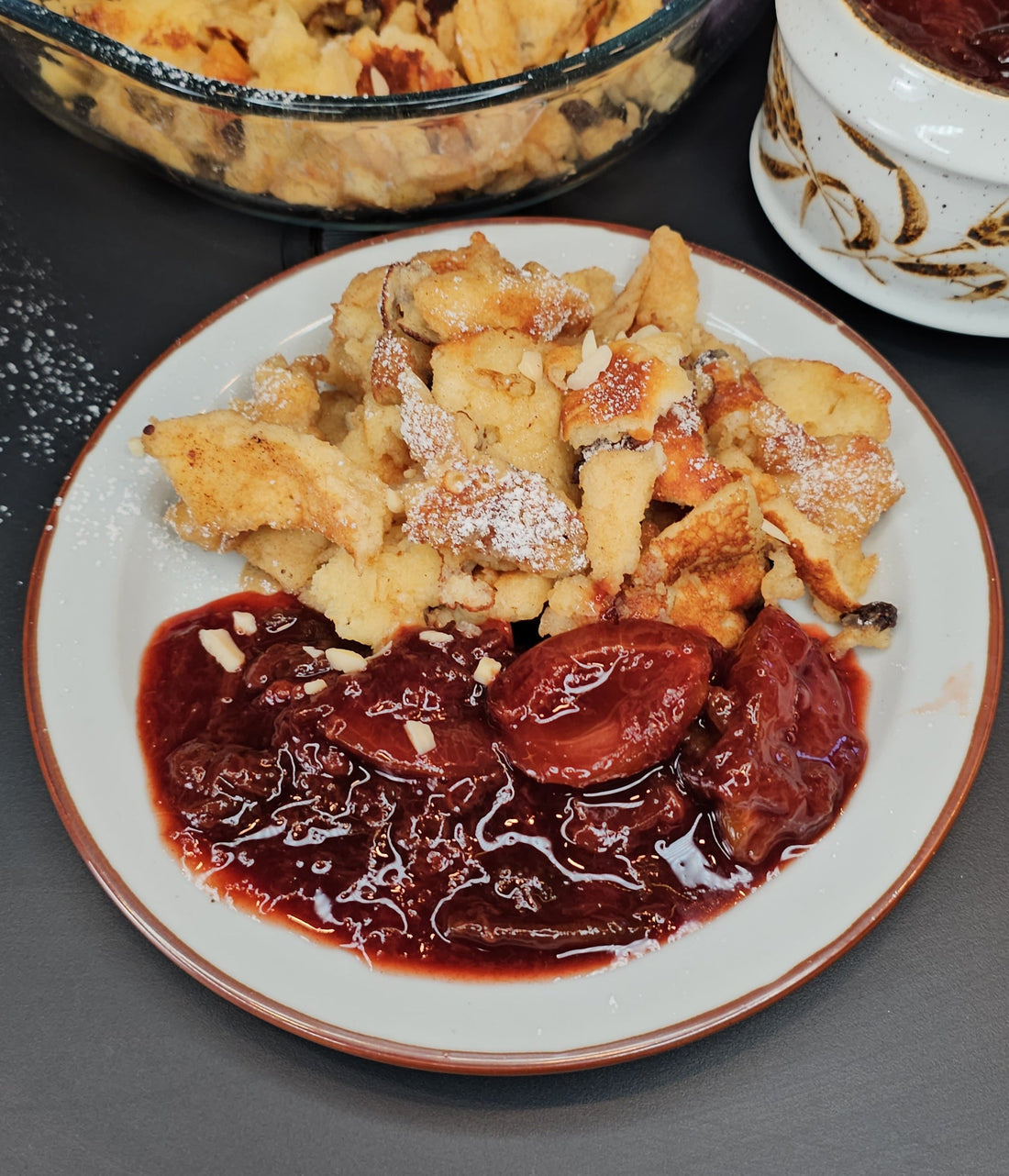 Kaiserschmarrn mit Zwetschgenröster