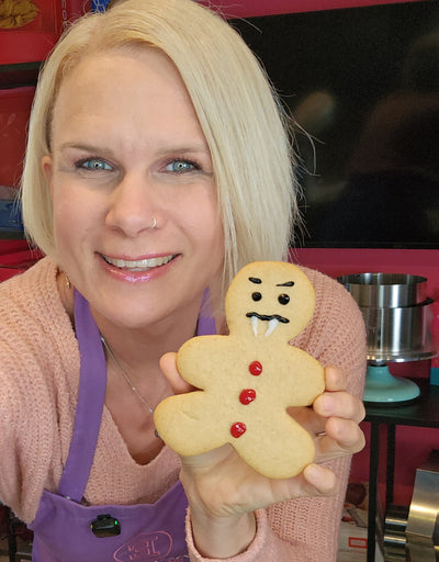 Vampir-Lebkuchenmännchen