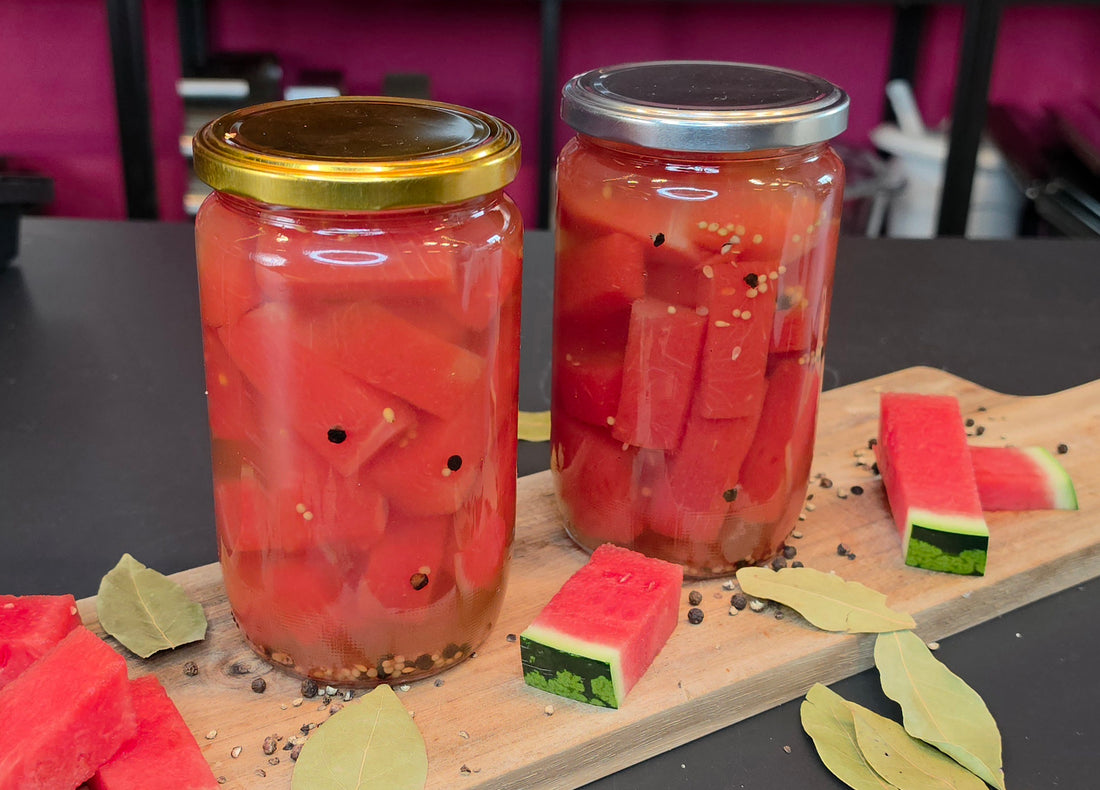 Süßsaure Wassermelone – Sommergenuss aus dem Glas