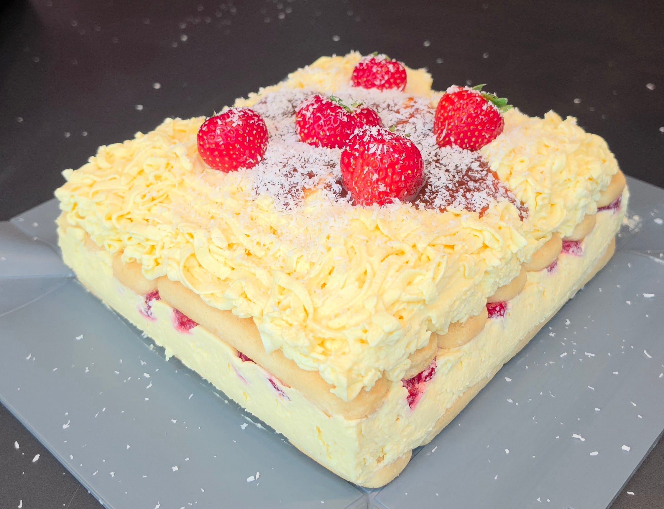 Spaghettieis No-Bake Dessert