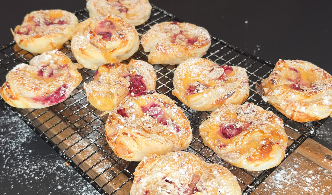 Kirsch-Quark-Schnecken