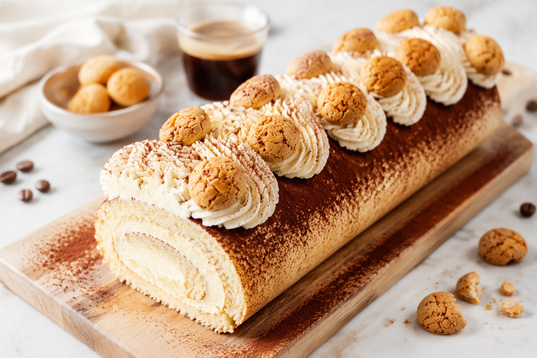 Tiramisu-Biskuitrolle
