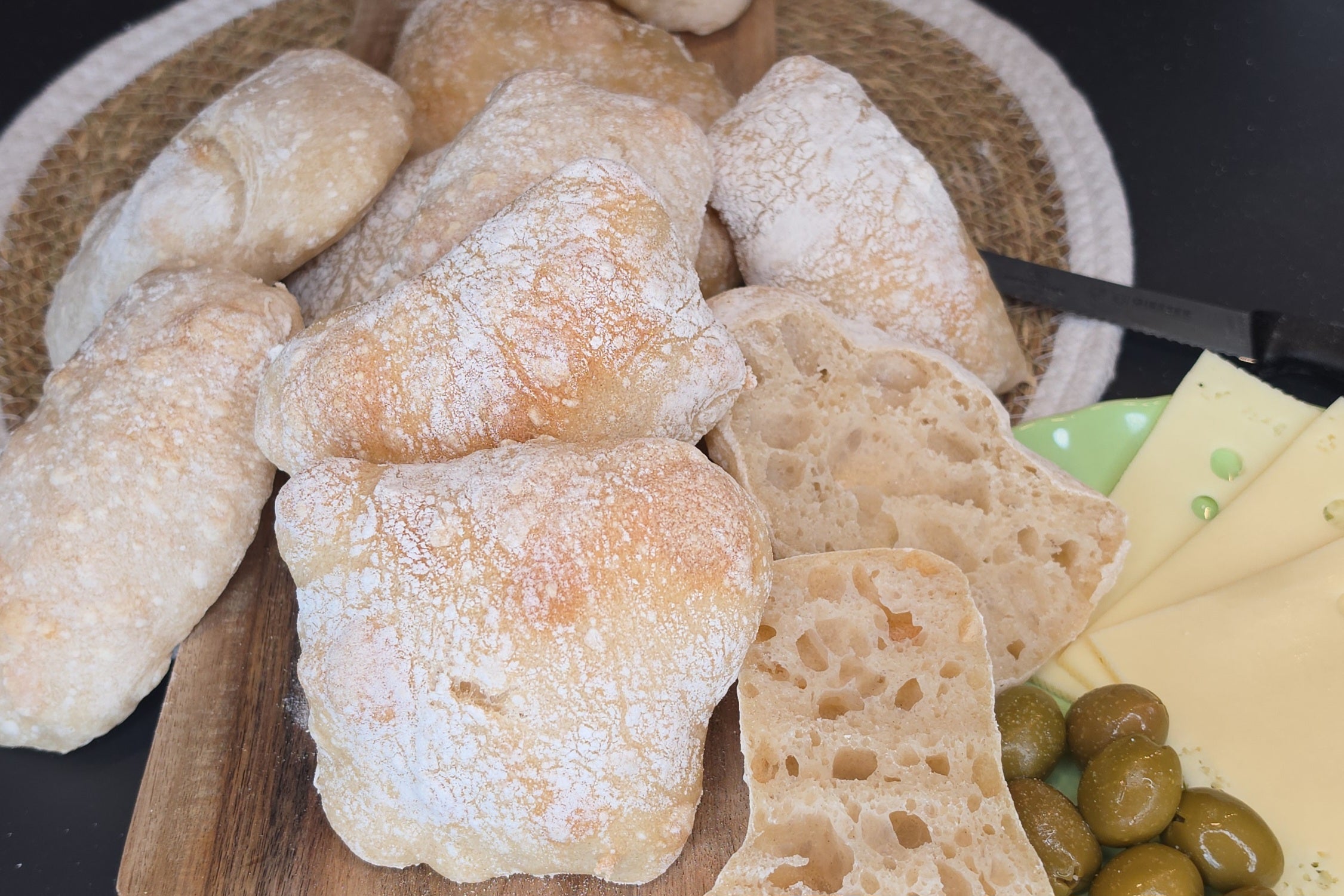 Ciabatta-Brötchen