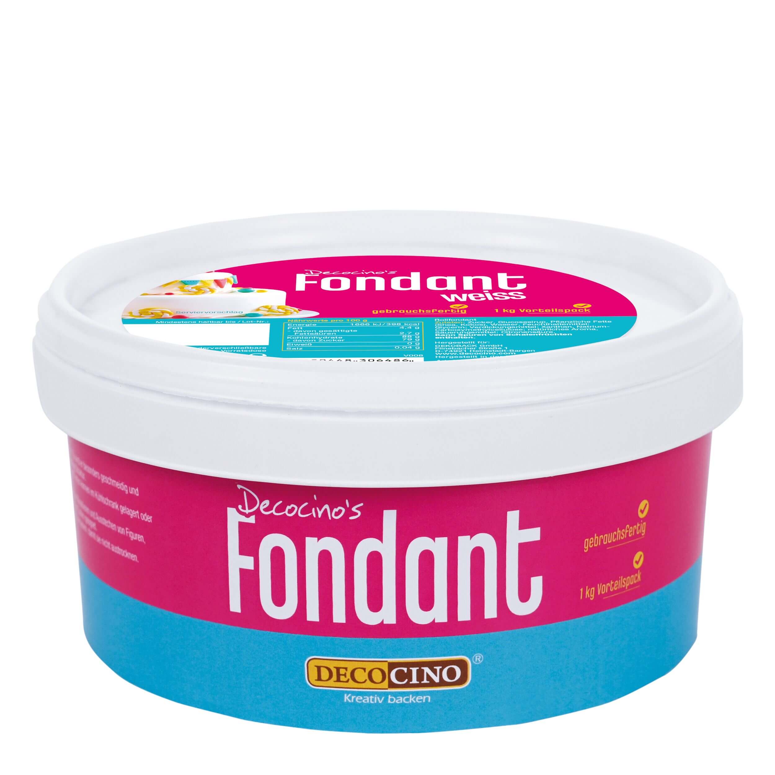 Fondant 1kg weiß