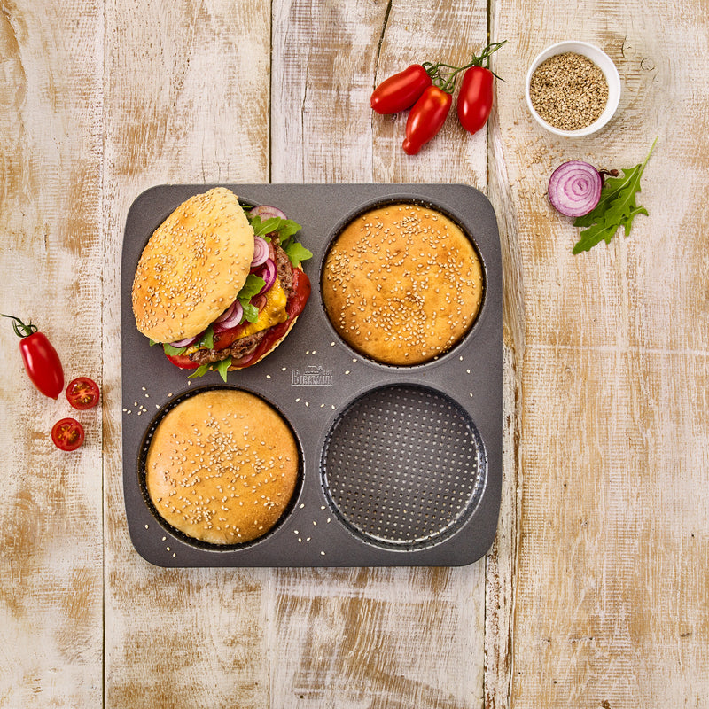 SET: Burger Brötchenblech + Speiseringe
