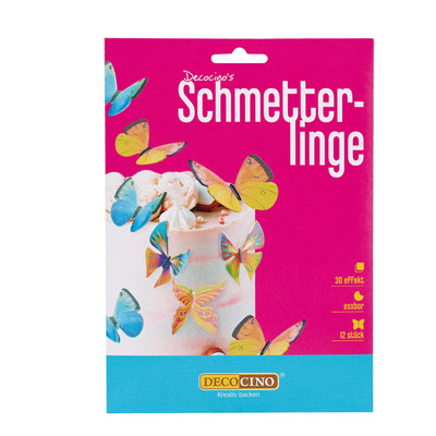 Oblaten Schmetterlinge