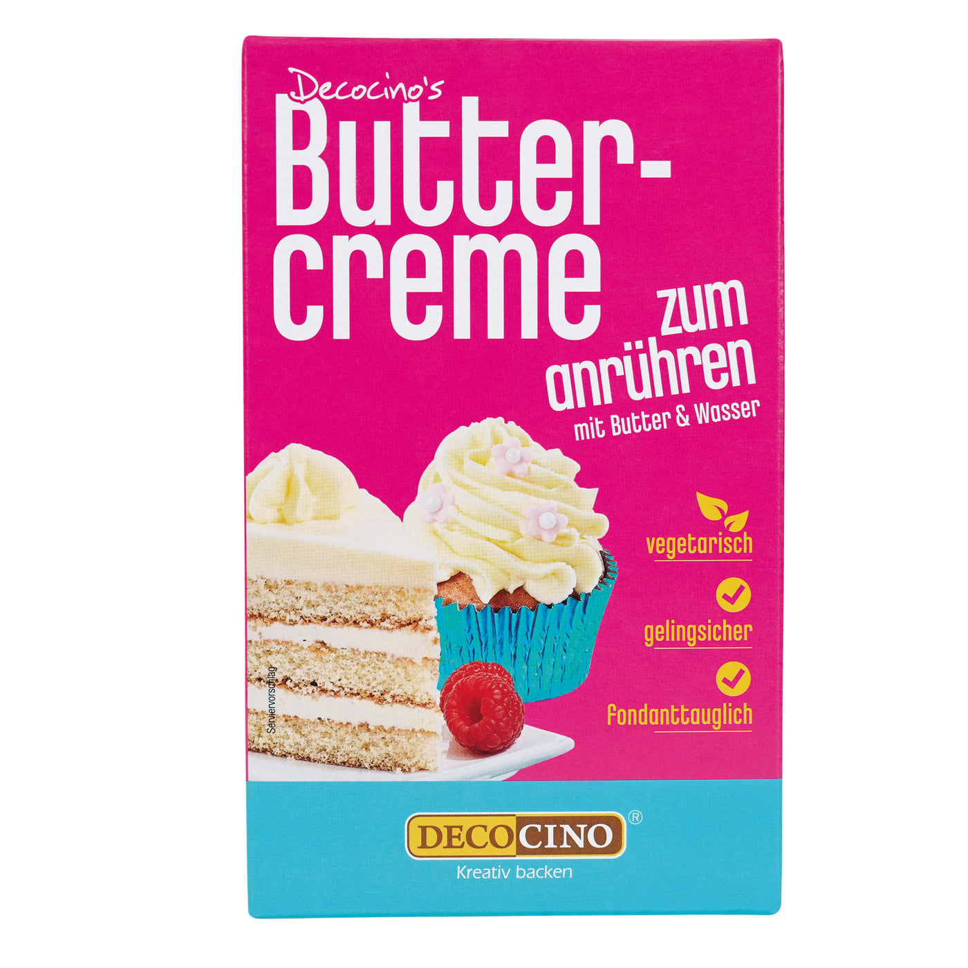 Buttercreme zum Anrühren