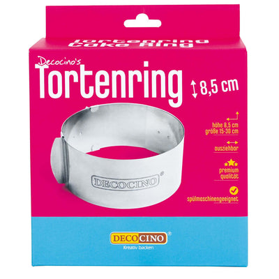 Tortenring (8,5cm Höhe)