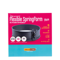 Springform mit Silikonring und Porzellan-Servierplatte (Ø 26cm)