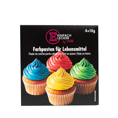 Einfach Lecker Farbpasten Set (4x 10g)