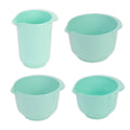 SET mint: Rühr- und Servierbecher (1,0l + 1,5l + 2,0l + 4,0l)