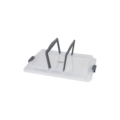 Backblech mit Transporthaube (41,8x28,5x4cm)