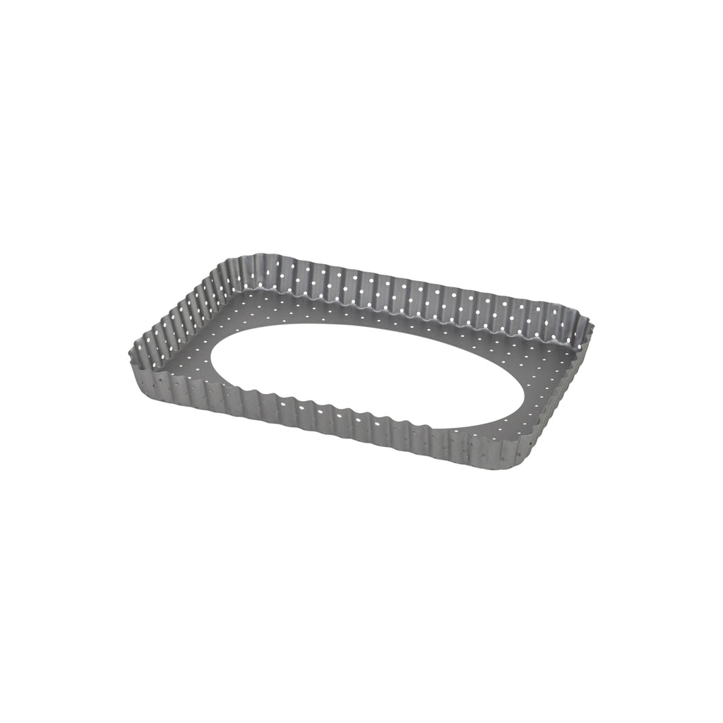 Rechteckige Quiche- & Tarteform, (32cmx22cmx3cm)