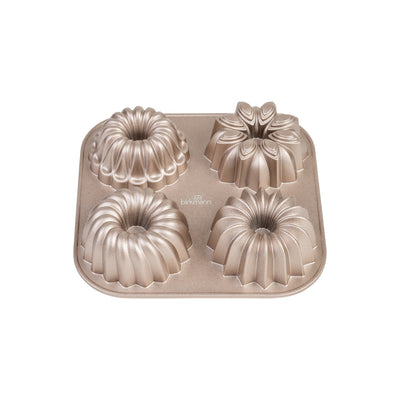 Aluguss-Gugelhupfblech Belissima 4-fach