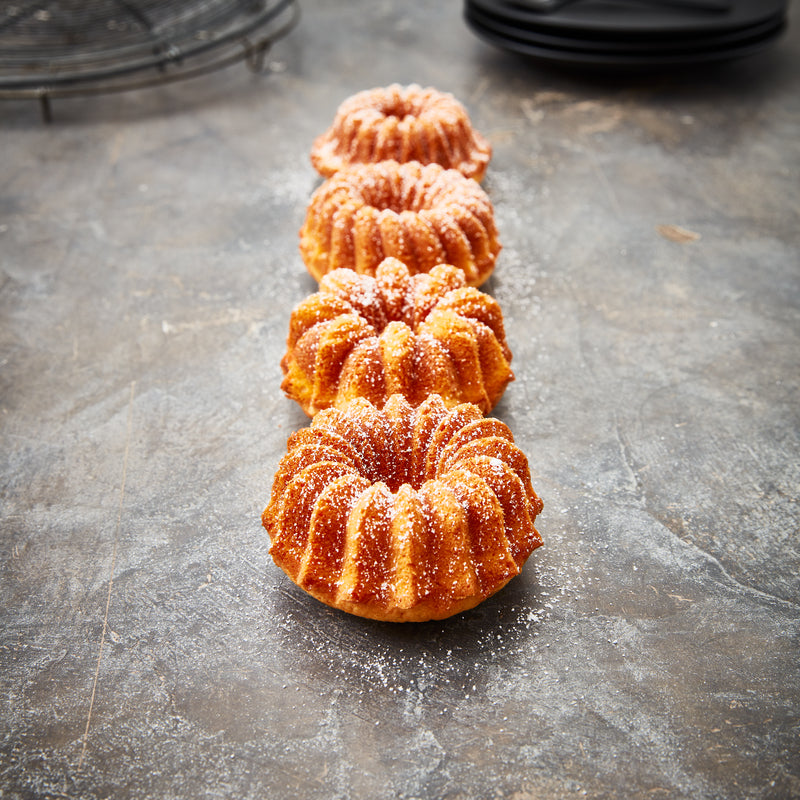 Aluguss-Gugelhupfblech Belissima 4-fach