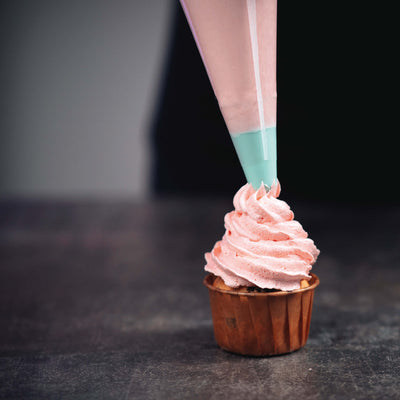 SET: Spritztüllen-Set Mint Edition (12 Stück) + Einwegspritzbeutel (20 Stück)