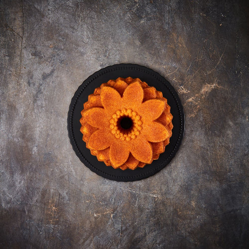Aluguss-Backform Flora 22cm