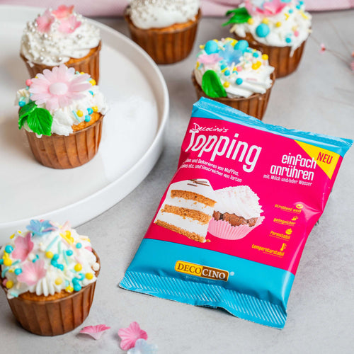 3er Set Topping extra weiß zum Anrühren (125g)